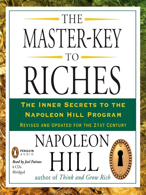 Title details for The Master-Key to Riches by Napoleon Hill - Wait list